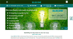 Desktop Screenshot of elecom.vn